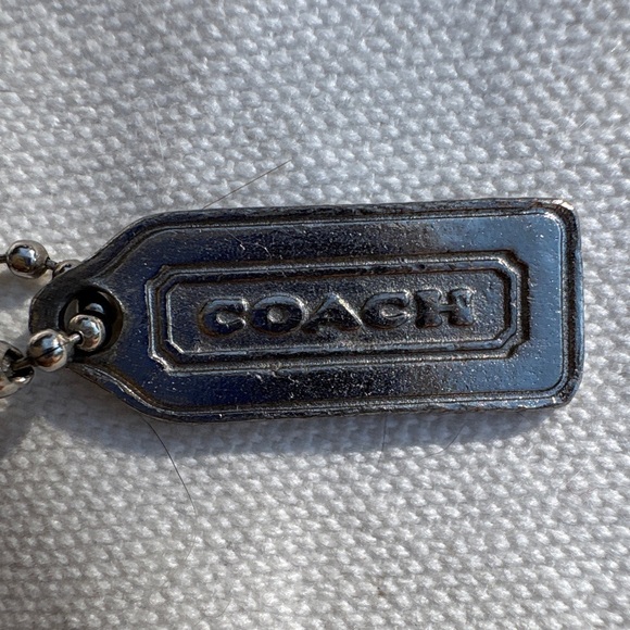 Coach Vintage 1998 HTF Pearlized Grey Nappa Leather Mini Tote Made in Italy 6108 - Picture 11 of 14